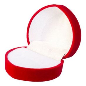 Hjerte�ske til fingerring