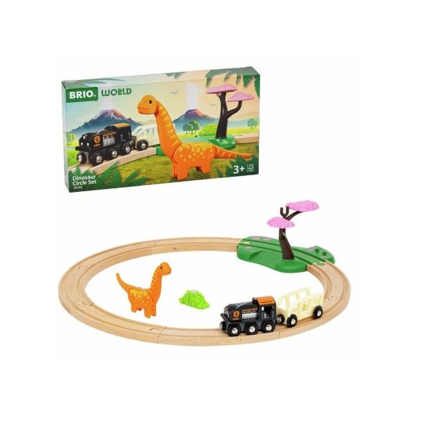 Brio Cirkelst med dinsaur