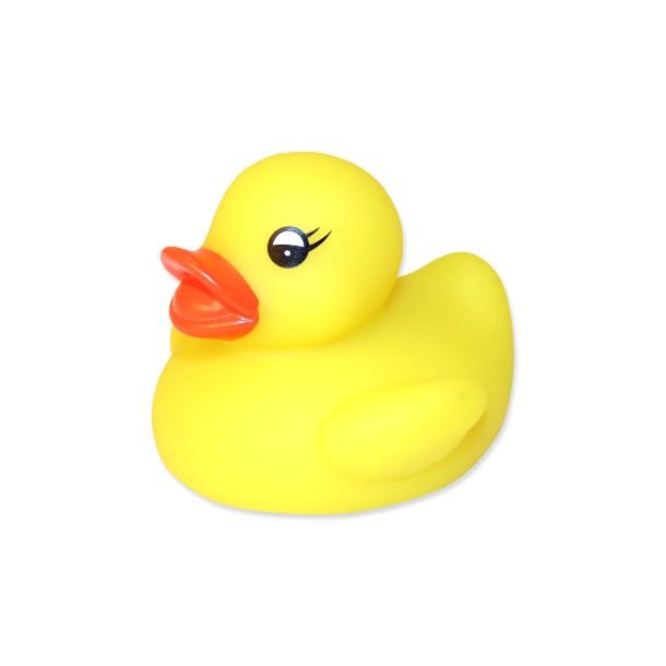 Magni Badeand gul med lys