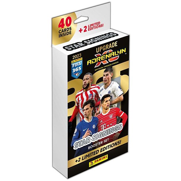 Fodbold kort Fifa 365 22/23 Star Signing 40 cards inside+2limited edition cards