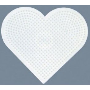 HAMA Hama stiftplade hjerte stor 16x17,5cm