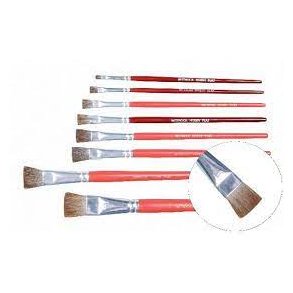 Hobbypensel 10 flad/fin 1stk