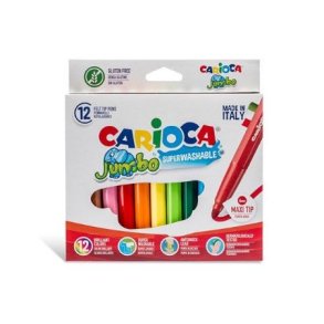 Carioca Maxi Tip Washable Tusch 12 stk