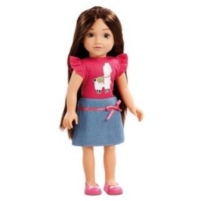 Bfriends Lama Top og Nederdel