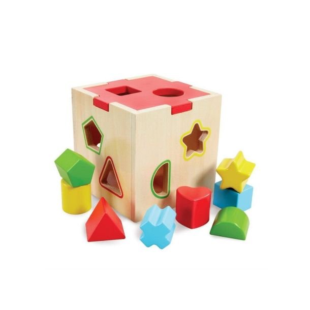 Putteboks Woodlets Shape Sorter