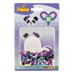 Hama Midi Blisterpakkest - Hjerte + Perler