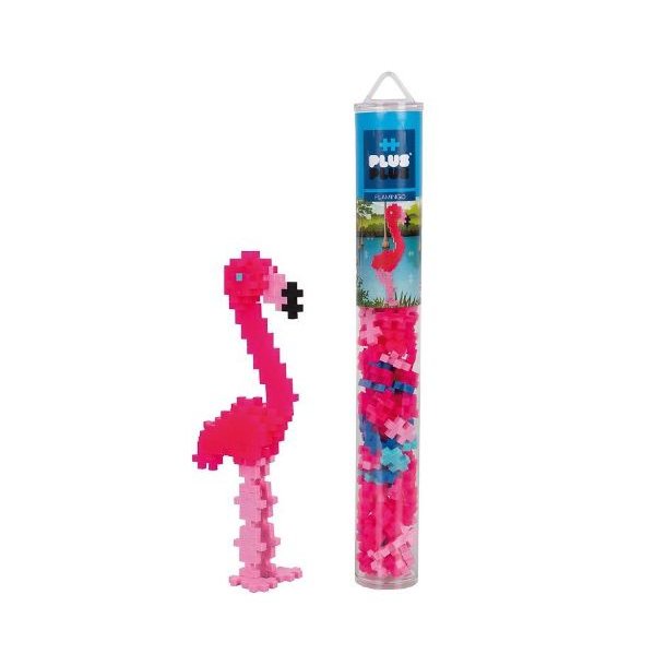 Plus Plus - Tube Flamingo mix 100pcs