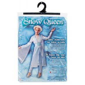 Snow Queen Kostume 120cm 4-6r