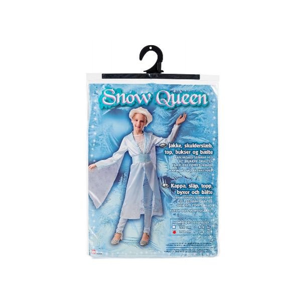 Snow Queen Kostume 120cm 4-6r