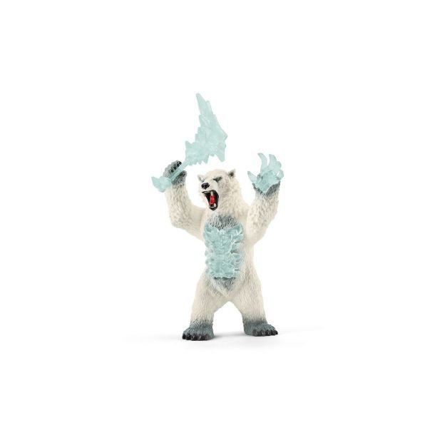 Schleich - blizzard bear with weapon