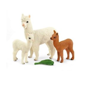 Schleich Wild Life Alpaca set
