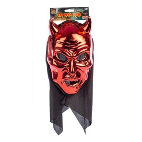 Dj�vlemaske med h�tte.