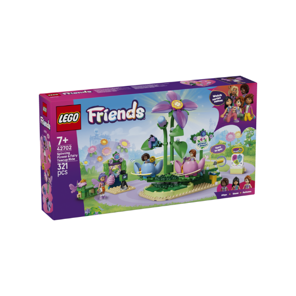 LEGO Friends Tekop-karrusel med blomster og feer
