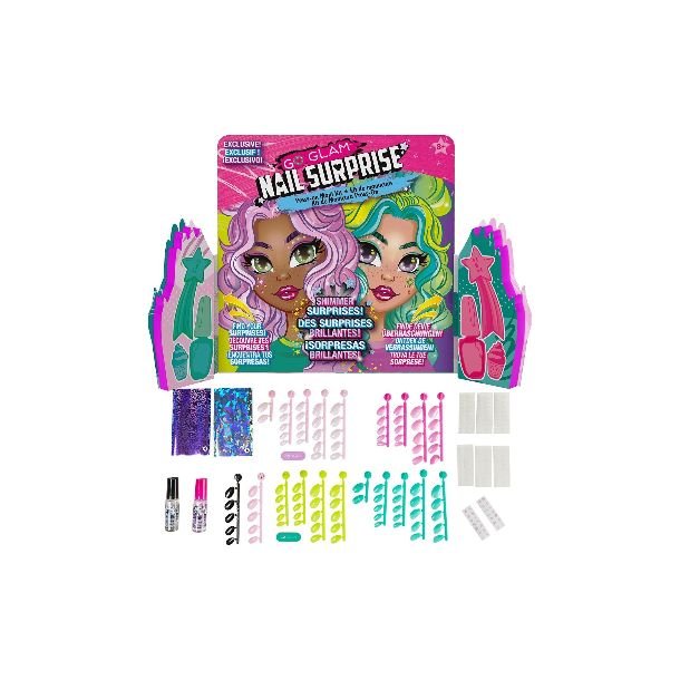 Go Glam Nail Suprise Shimmer - Press on Mani Kit