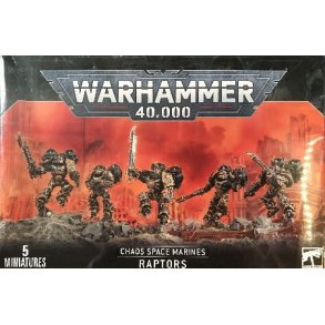 Warhammer 40k CHAOS SPACE MARINES - Raptors