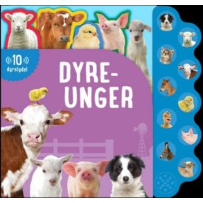 Dyreunger bog med lyd