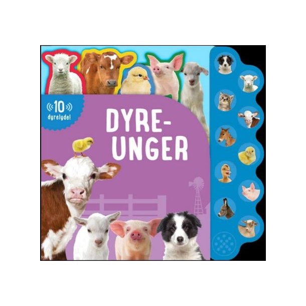 Dyreunger bog med lyd