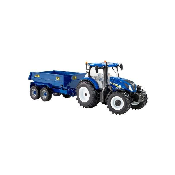 Britains New Holland T6 Tractor w. Trailer