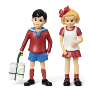 pippi figur Annika og Tommy