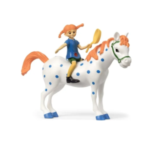 Pippi og Lille Gubben Figur (Pippi+Hest)