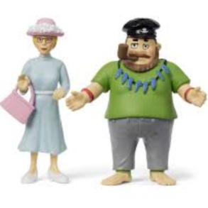 Pippi Efraim og prussiluskan-figurer