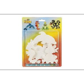 Hama Midi Stiftplader 4 stk - Delfin, Fr, Shest, Drage