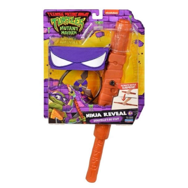 TMNT - maske og svrd - Donatello 