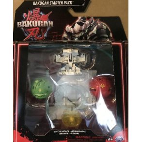 BAKUGAN starter pack - Hammerhead, Bruiser, Ventri