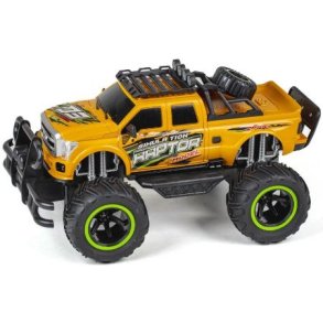 TEC-TOY TEC-TOY Raptor R/C 1:12, 2,4GHz 7,4V Li-Ion - Gul