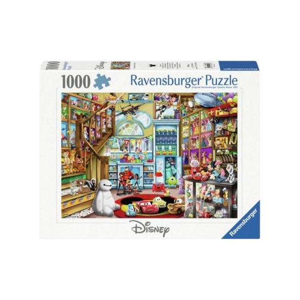 Ravensburger puslespil - 1000 brikker med Disney tema ('24)