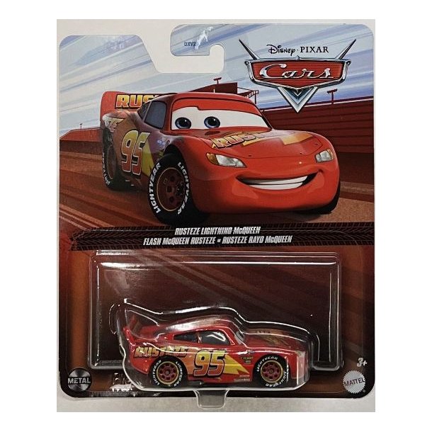 Disney Pixar Cars - Rusteze Lightning Mcqueen