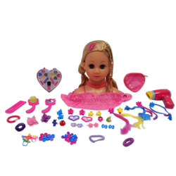Happy Friend Sminke- &amp; H�rstylinghoved Assorteret