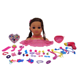 Happy Friend Sminke- &amp; H�rstylinghoved Assorteret
