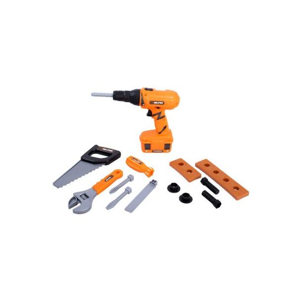 Junior Home V�rkt�jss�t med Skrue-/Boremaskine