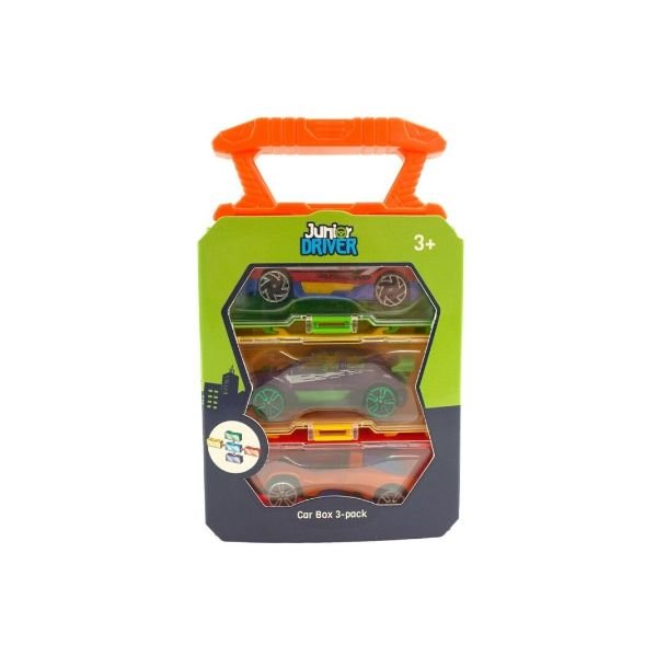 Junior Driver Bil med Displayske 3-pak