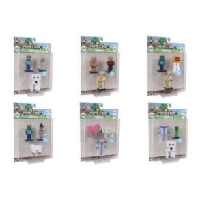 Minecraft 3D Special Edition Figur 3-pak
