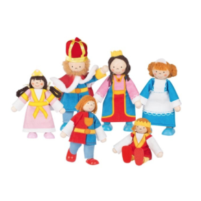 Sm dukker til dukkehus 9-11cm 6 pieces