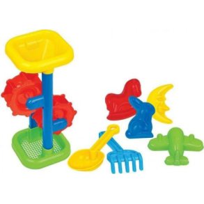 Sandmlle st m. 7 dele