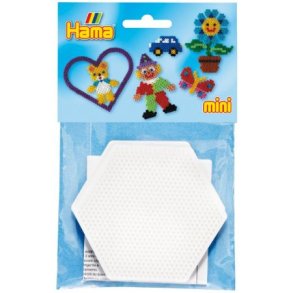 Hama - Mini Sekskantet Stiftplade 2stk