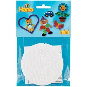 Hama - Mini rund Stiftplade 2stk