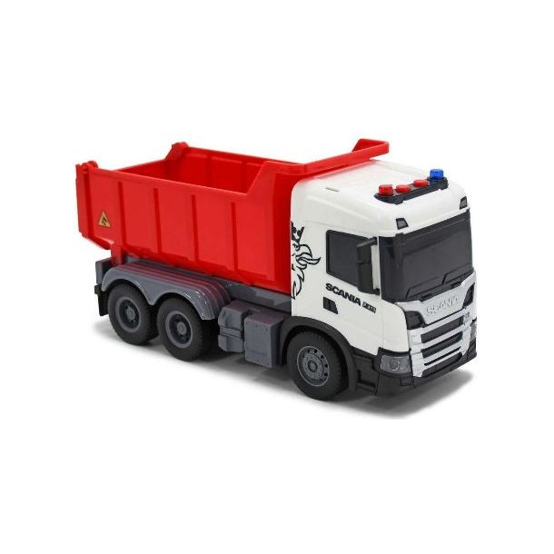 CONTRUCK SCANIA lastbil med tiplad, lys &amp; lyd