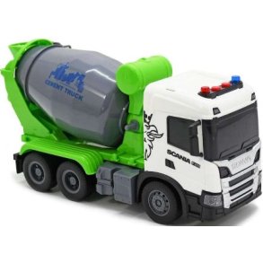 CONTRUCK SCANIA cementblander med lys & lyd, 31x10,6x15cm