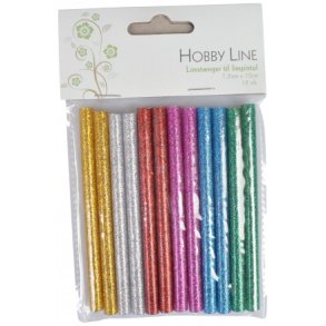 Glitter Limstnger til limpistol 7,2 mm x 10 cm 