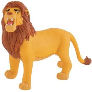 Walt Disney Simba som voksen 11,7x4,5x8cm