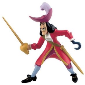 Bullyland Walt Disney Kaptajn Hook 6,4x9,7x10,1cm