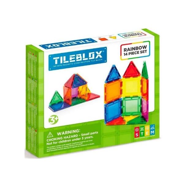 Tileblox Regnbue 14 dele st