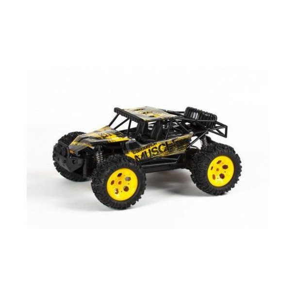 Off road Muscle fjernstyet bil 1:12 2,4GHZ R/C m