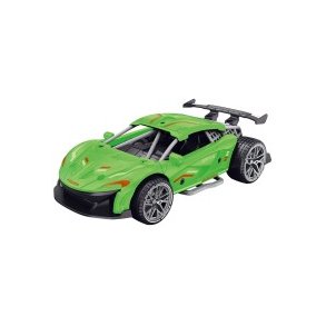 KLX Die-cast pull back bil med lyd - grn