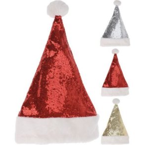 Nissehue M. Glitter Pailletter - 3 Ass.