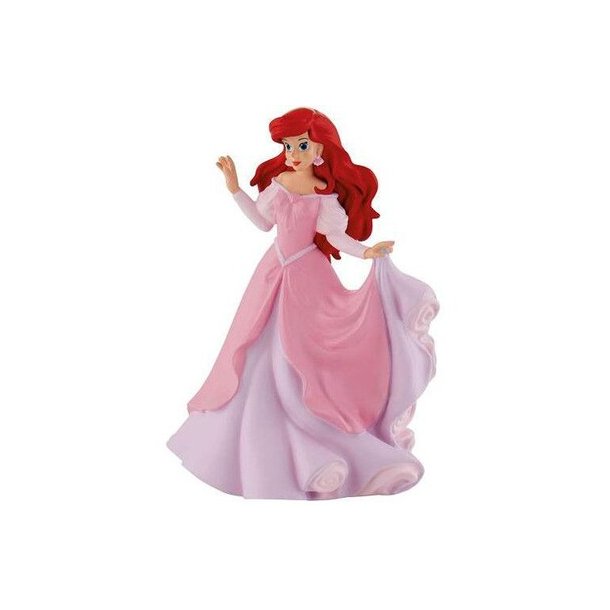 Ariel med rosa kjole
